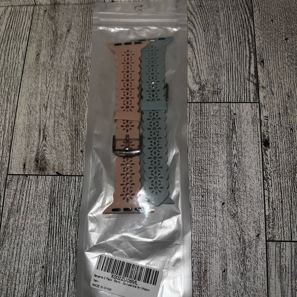 Vinyl lace look Apple Watch bands size S/M